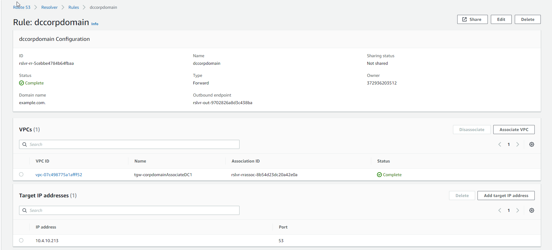 DNS Components Deployment