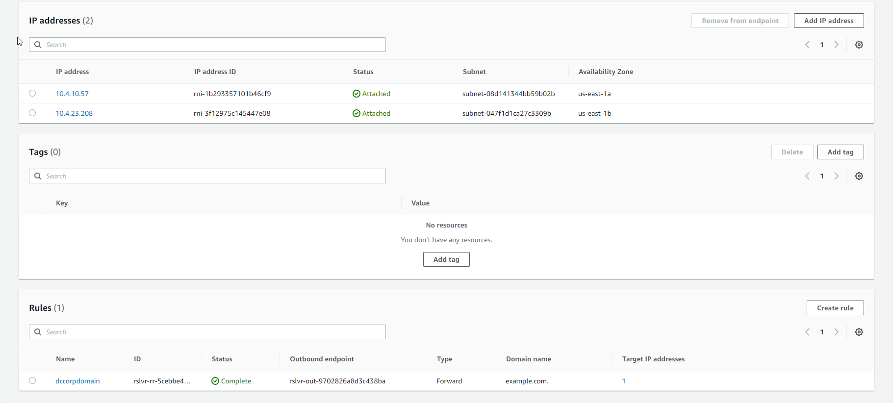 DNS Components Deployment