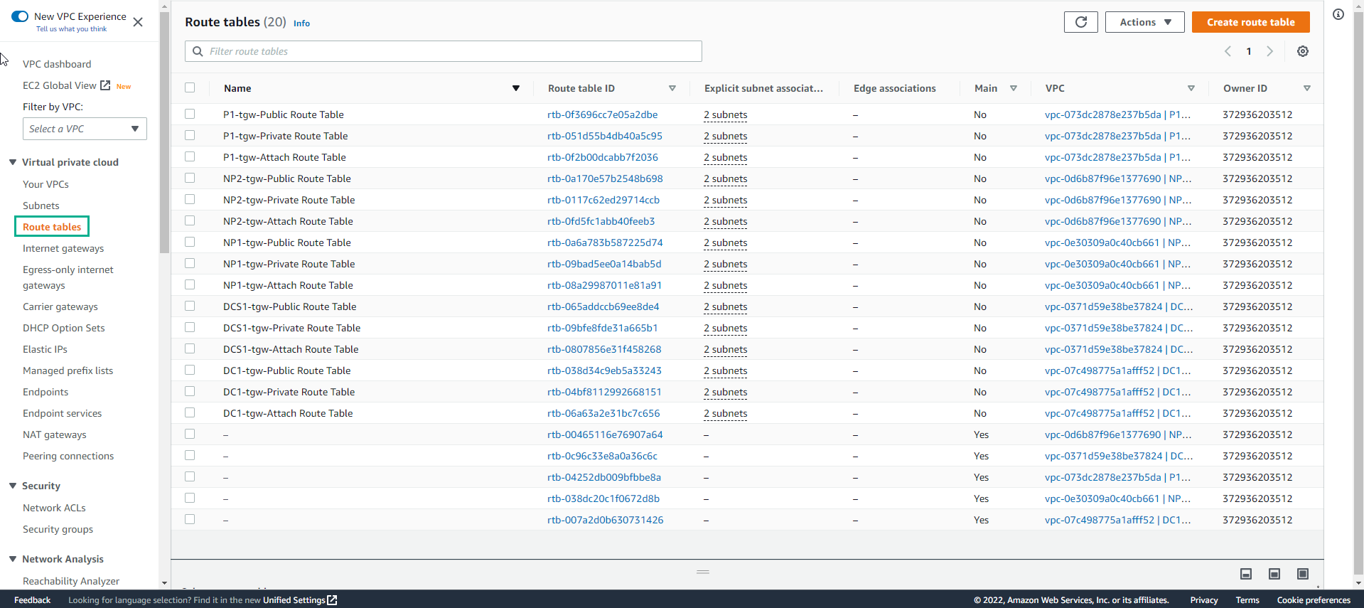 VPC Peering