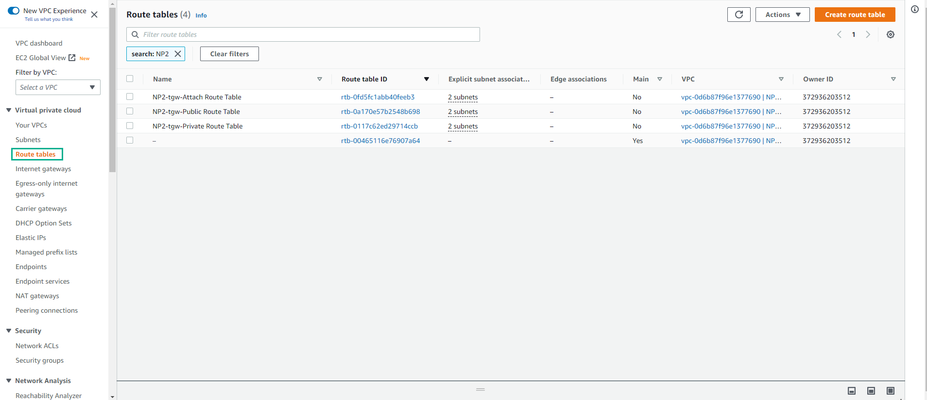 VPC Peering