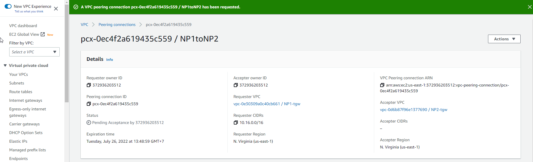 VPC Peering