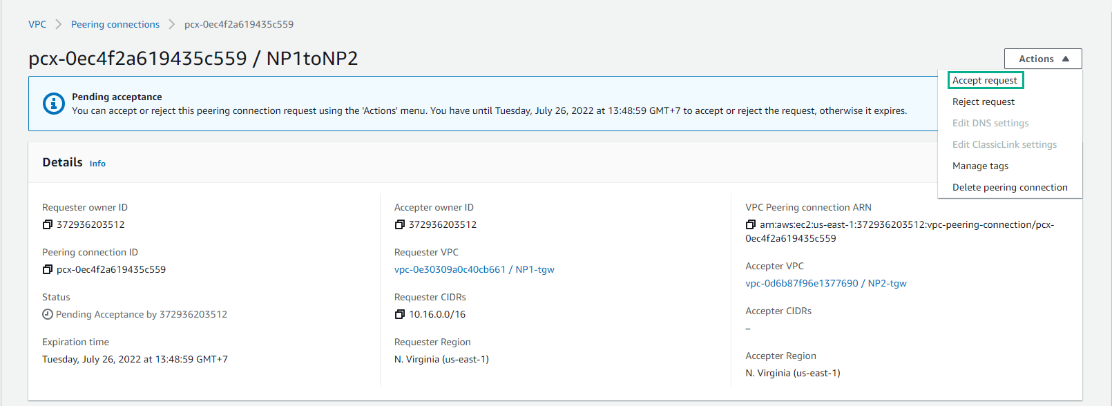 VPC Peering