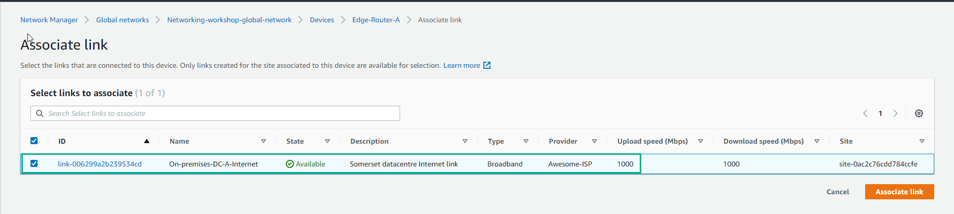 Transit Gateway Network Manager