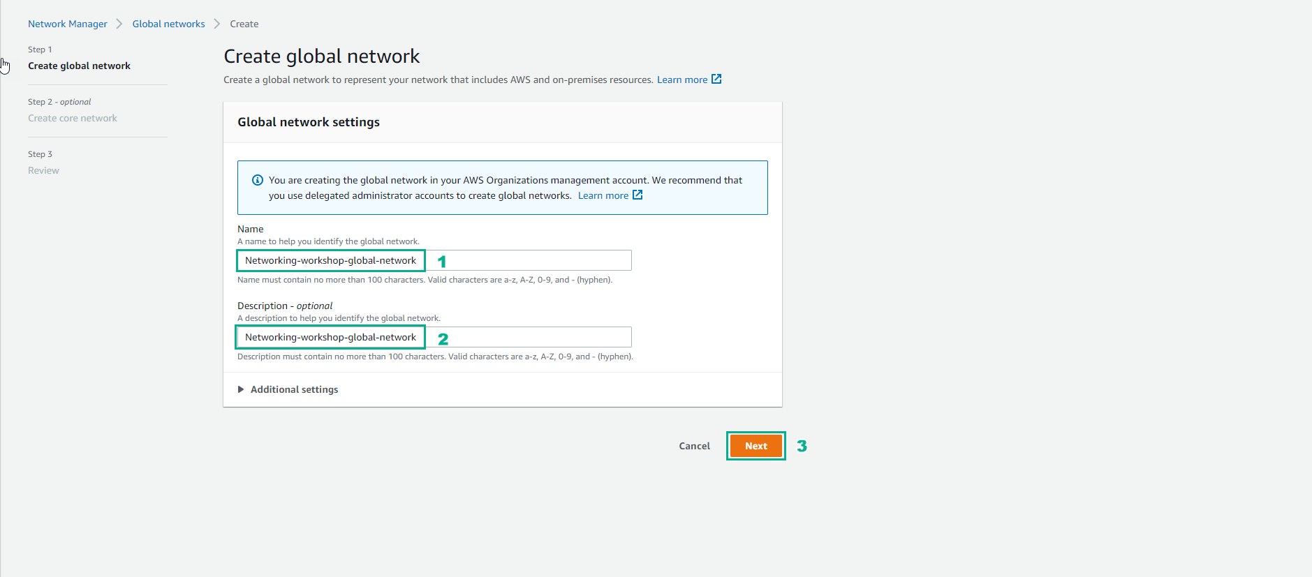 Transit Gateway Network Manager