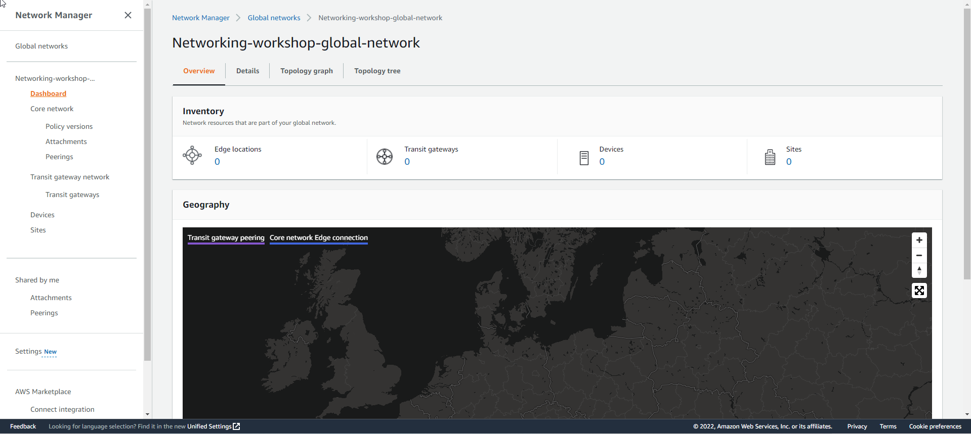 Transit Gateway Network Manager